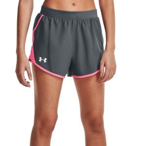 Under Armour Heat Gear Pink & Green Shorts